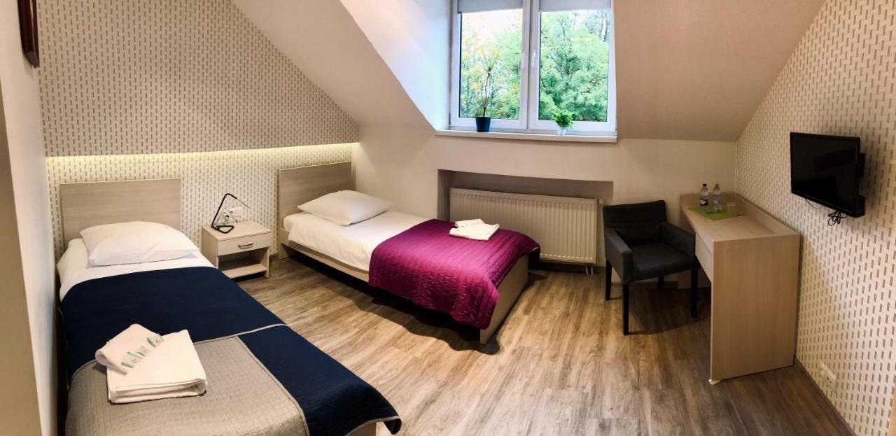Restauracja Park Szwajcaria Otel Gliwice Dış mekan fotoğraf